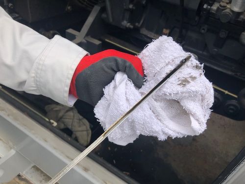 運転前点検作業