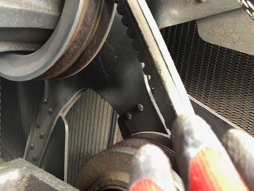 運転前点検作業
